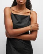 Image 5 of 5: Roberto Coin 18K Yellow Gold Diamond Zigzag Bangle, 48x58mm