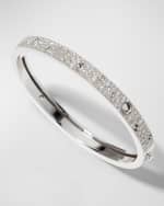 Image 4 of 4: Roberto Coin Pois Moi Luna 18K Diamond Bangle Bracelet