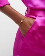 Image 2 of 5: Roberto Coin 18K Beaded Palazzo Diamond Bracelet