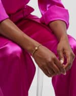 Image 5 of 5: Roberto Coin 18K Beaded Palazzo Diamond Bracelet