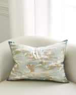 Image 2 of 2: John Derian Butterfly Studies Cushion, 24" x 12"