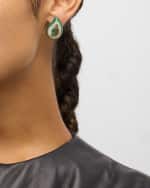 Image 2 of 5: Tai Teardrop Stud Earrings