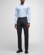 Image 5 of 6: Peter Millar Men's Seawell Cotton-Stretch Sport Shirt