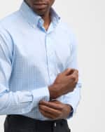 Image 4 of 6: Peter Millar Men's Seawell Cotton-Stretch Sport Shirt