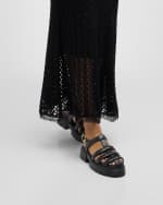 Image 2 of 6: Stuart Weitzman Nolita Leather Fisherman Sandals