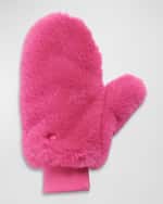 Image 1 of 2: Fabulous Furs Le Mink Faux Fur Mittens