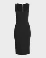 Image 1 of 6: Dolce&Gabbana Sleeveless Jersey Midi Dress