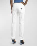 Image 5 of 6: Dolce&Gabbana Low-Rise Straight-Leg Jeans