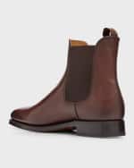 Image 3 of 6: Ralph Lauren Purple Label Men's Penfield II Leather Chelsea Boots