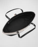 Image 5 of 6: DeMellier Tokyo Leather Tote Bag