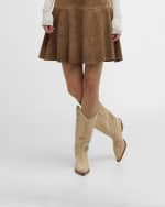 Image 2 of 6: Paris Texas Rosario Suede Cowboy Boots