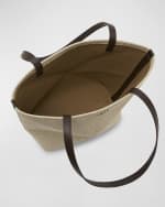 Image 5 of 6: Loewe Puzzle Fold Medium Tote Bag in Canvas