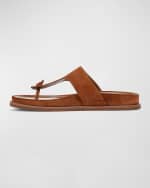 Image 3 of 5: Vince Men's Diego Suede Thong Sandals