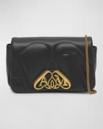 Image 1 of 6: Alexander McQueen The Mini Seal Shoulder Bag