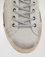 Image 4 of 6: Golden Goose Men's Super-Star Leather Low-Top Sneakers