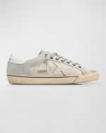 Image 1 of 6: Golden Goose Men's Super-Star Leather Low-Top Sneakers