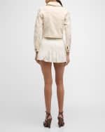 Image 3 of 6: Ramy Brook Jordan Mini Skirt