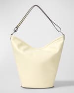 Image 3 of 3: Proenza Schouler White Label Spring Leather Bucket Bag