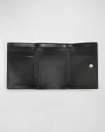 Image 4 of 4: Marc Jacobs The Leather J Marc Trifold Wallet