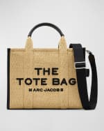 Image 1 of 4: Marc Jacobs The Woven Medium Tote Bag