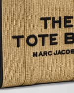 Image 4 of 4: Marc Jacobs The Woven Medium Tote Bag