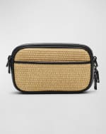 Image 3 of 5: Marc Jacobs The Woven Snapshot Bag