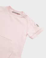 Image 3 of 3: Moncler Girl's Ruffle-Trim Dress, Size 6M-3