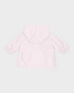 Image 2 of 3: Moncler Girl's Raka Wind-Resistant Nylon Jacket, Size 12M-3