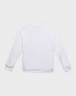 Image 2 of 3: Flowers by Zoe Girl's Multi Icon 3-Row Design Pullover, Size S-XL