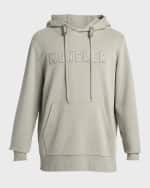 Image 1 of 6: Moncler Men's Logo-Embroidered Drawstring Hoodie