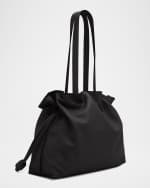 Image 4 of 6: Loewe Flamenco Large Clutch Bag in Napa Leather with Golden Foil Anagram