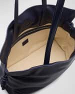 Image 5 of 6: Loewe Flamenco Large Clutch Bag in Napa Leather with Golden Foil Anagram