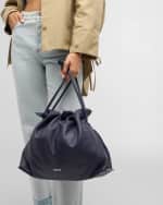 Image 3 of 6: Loewe Flamenco Large Clutch Bag in Napa Leather with Golden Foil Anagram