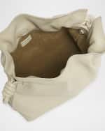 Image 5 of 6: Loewe Flamenco Clutch Bag in Napa Leather with Golden Foil Anagram