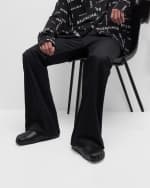 Image 2 of 6: Balenciaga Sunday Calfskin Buckle Mules