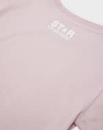 Image 3 of 5: Golden Goose Girl's Logo Star Print T-Shirt, Size 12