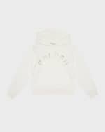 Image 1 of 5: Golden Goose Girl's Journey Embellished Logo Hoodie, Size 12-14