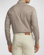 Image 3 of 6: Ralph Lauren Purple Label Men's Aston Checked Flannel Shirt