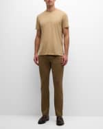 Image 4 of 5: Ralph Lauren Purple Label Men's Slim-Fit Stretch Dobby Pants