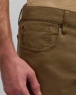 Image 5 of 5: Ralph Lauren Purple Label Men's Slim-Fit Stretch Dobby Pants