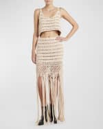 Image 5 of 7: Alanui A Love Letter To India Fringe Skirt