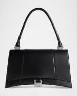Image 1 of 6: Balenciaga Hourglass Hinge Medium Bag