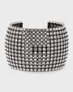 Image 1 of 5: Balenciaga Glam Cuff Bracelet