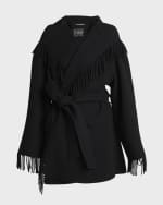 Image 1 of 6: Balenciaga Fringe Jacket
