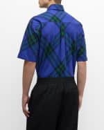 Image 3 of 5: Burberry Men's Knight Check Sport Shirt