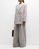 Image 7 of 7: Joseph Primrose Wide-Leg Wool Pants