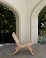 Image 3 of 5: Sunset West Sedona Indoor/Outdoor Teak Accent Chair