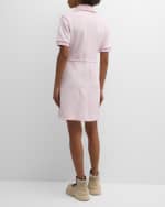 Image 3 of 6: Moncler Short-Sleeve Mini Shirtdress
