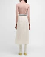 Image 3 of 6: Moncler Pleated Midi Skirt