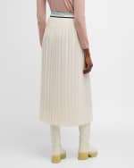 Image 4 of 6: Moncler Pleated Midi Skirt